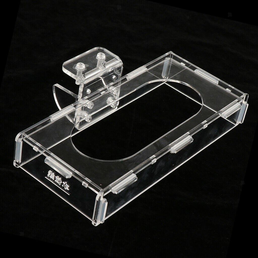 Non-toxic Durable Floating Food Rectangle Fish Food Feeder Aquarium Feeding Cup