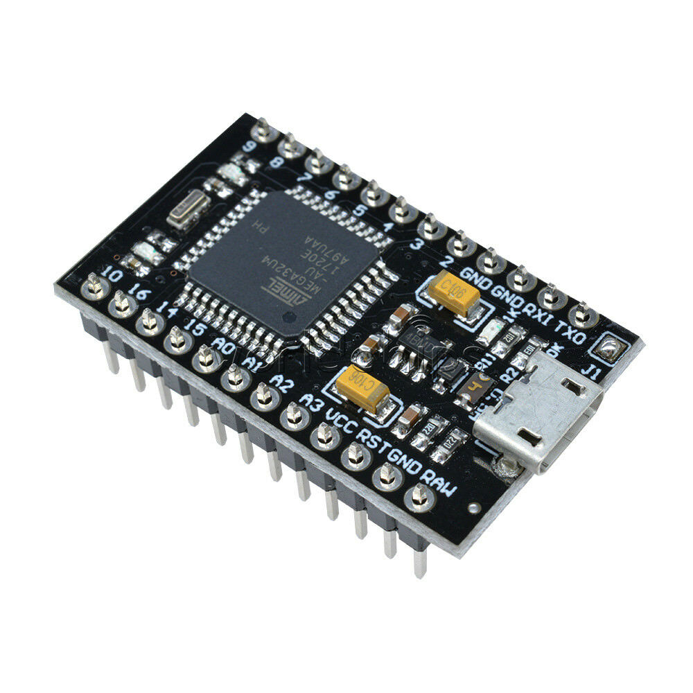 3.3V 8MHz Pro Micro ATMEGA32U4 USB Controller Board with Bootloader for Arduino