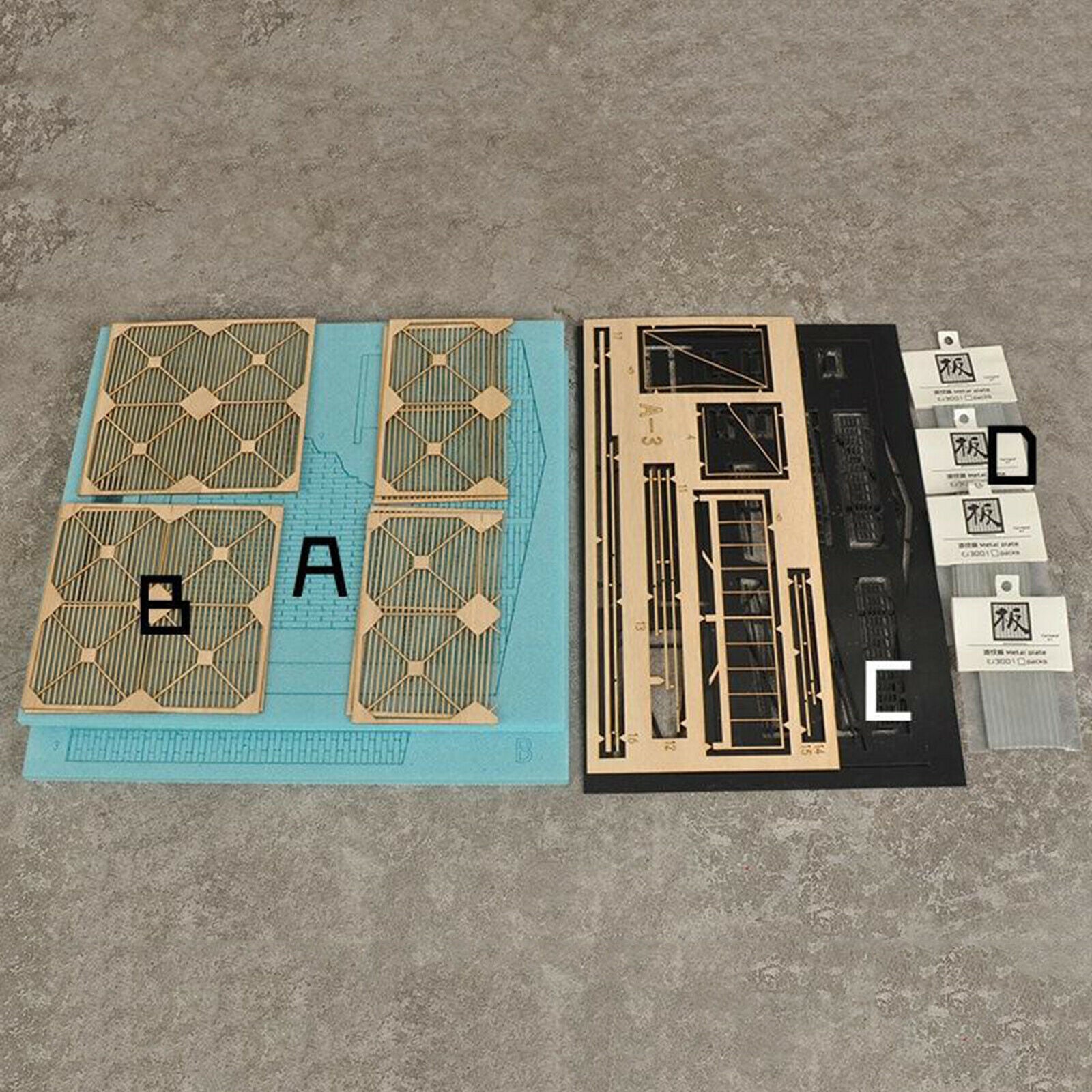 Crafts   Wooden Ruins House DIY Kits War Architecture Scene Layouts