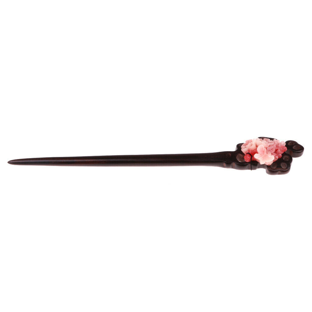 Ladies Ebony Wood Hair Chopsticks Hair Stick Hair Accessories Pin Casual Women -