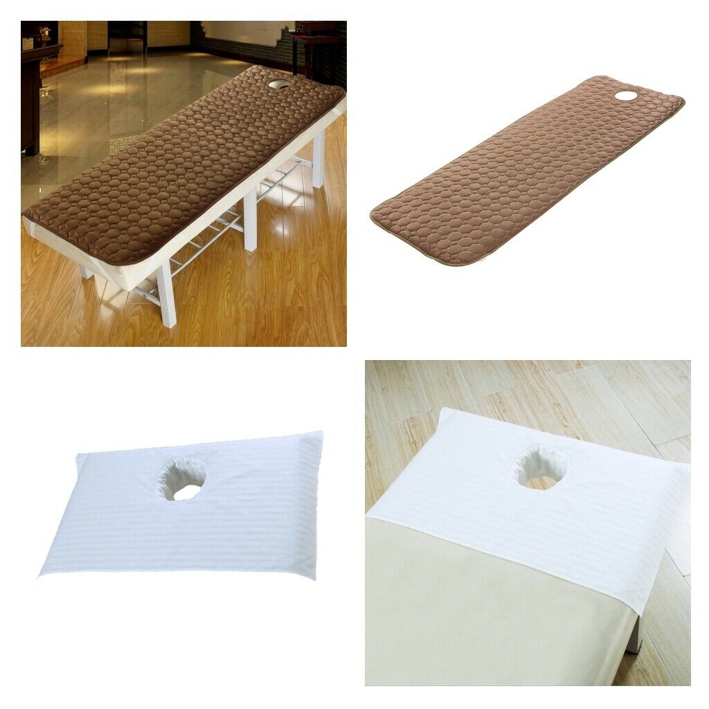 Coffee Non-slip Beauty Table Mattress Massage Bed Sheet Sectional Cover Kit