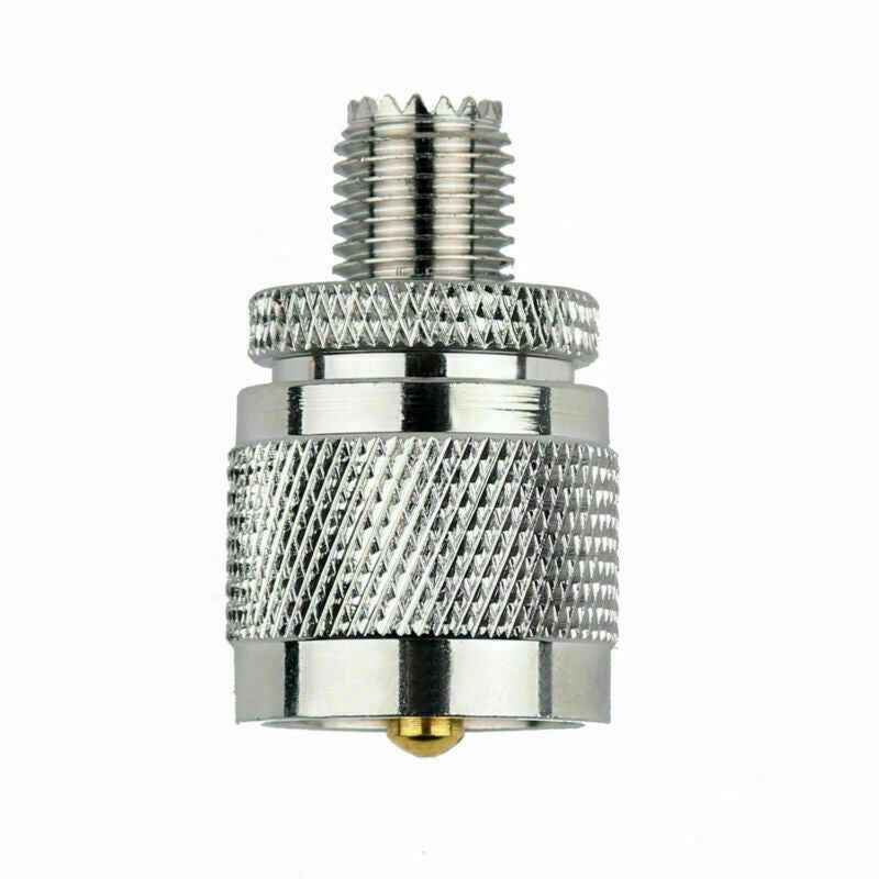 1Pc Adapter Pl259 UHF Plug Male To Mini UHF Female Jack RF Connector Straight CA