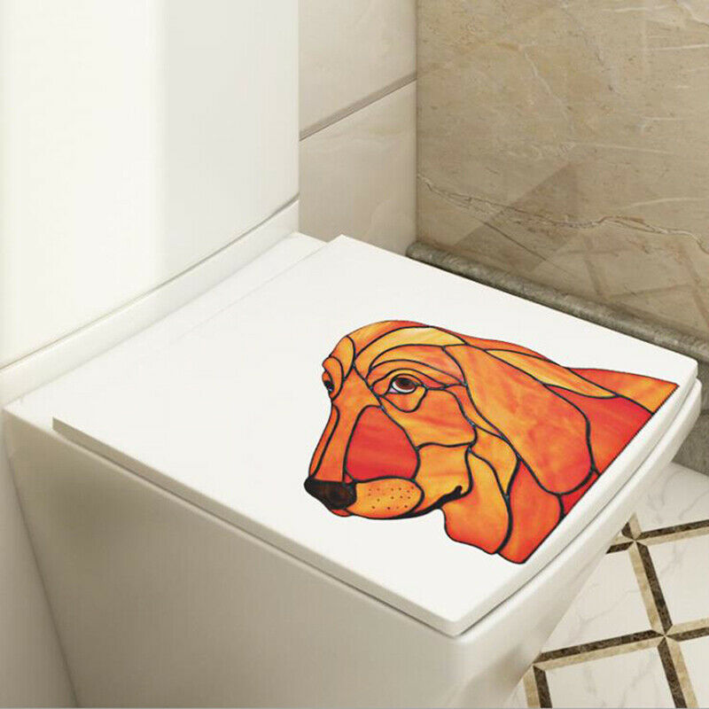 Funny Dog Wall Stickers Household Wall Windows Glass Decoration Animal St.l8