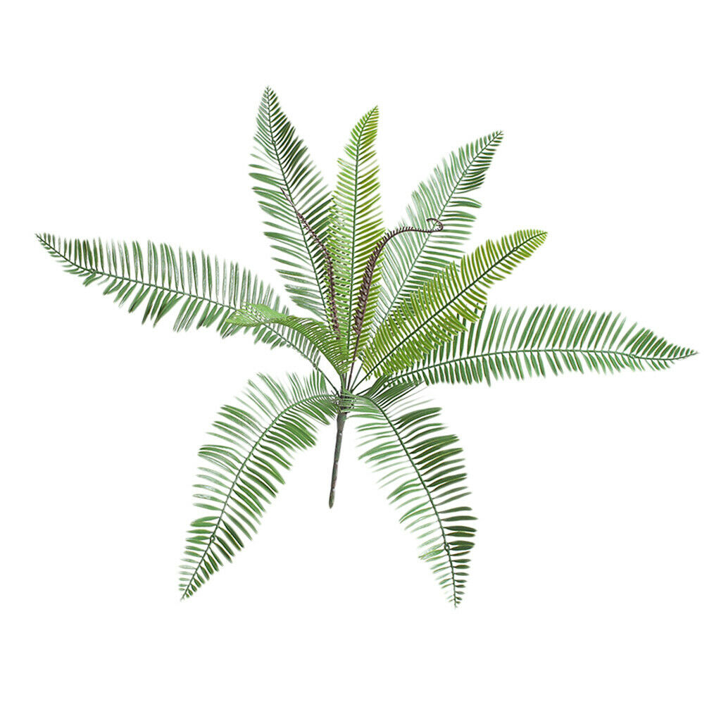2x Leaves Artificial Cycads Floral Arrangement Greenery Bushes DIY Gardening