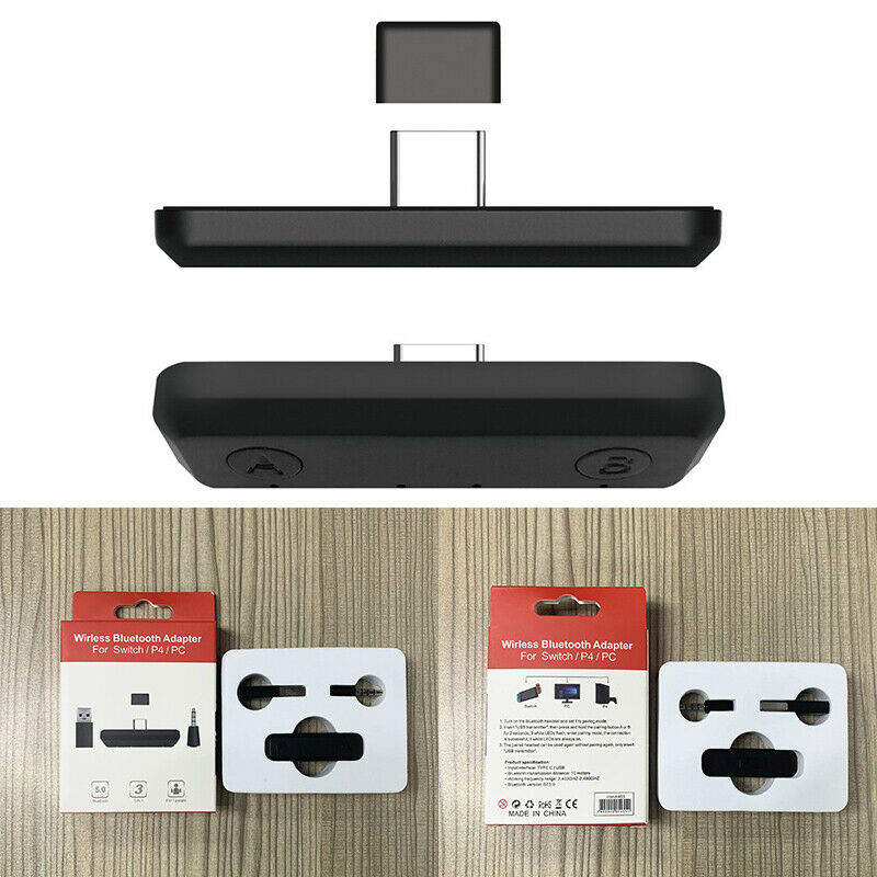 Wireless Bluetooth Adapter USB Transmitter Audio Receiver for Nintend SwitchBDA