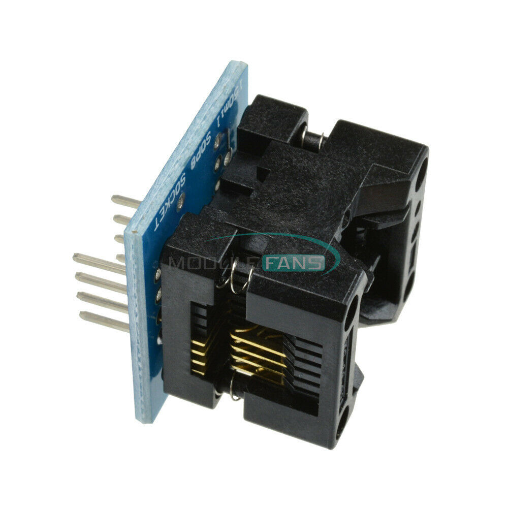 5PCS 150mil SOIC8 SOP8 to DIP8 EZ Programmer Adapter Socket Converter Module