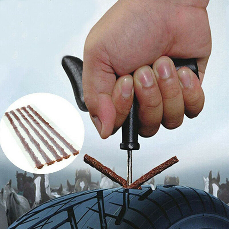 5pcs Car Motorcycle Tyre Tubeless Seal Strip Plug Tire Puncture Repair To.l8