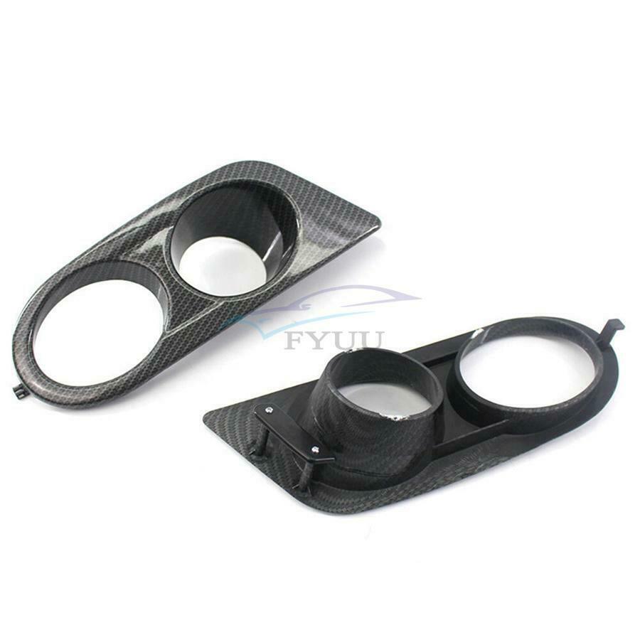 2 Pieces Car Front Left Right Fog Light Covers For BMW E46 M3 2-Door 2001-2006