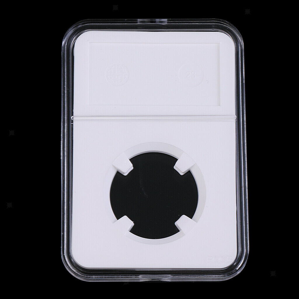1 Piece Coin Display Slab Storage Box Holder for Coin Collection 23mm