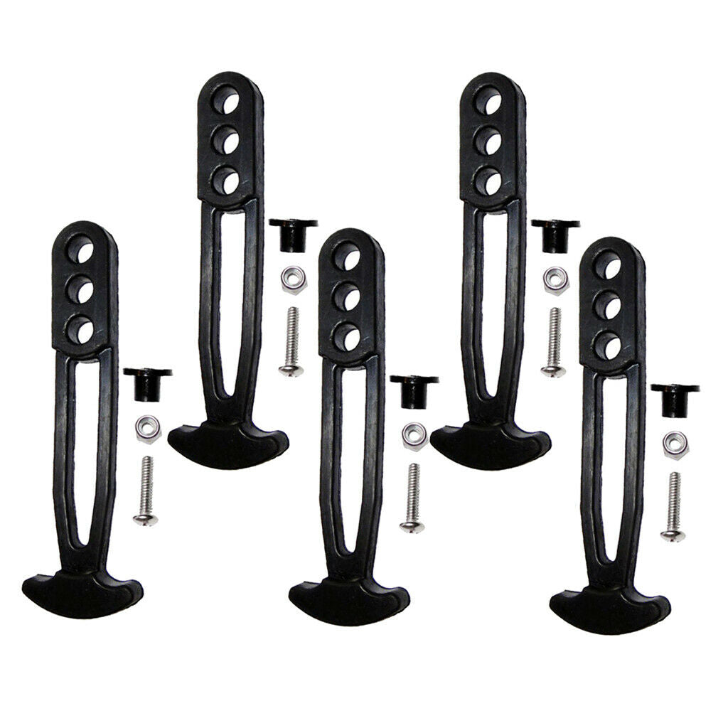 5pcs Boat Boarding Ladder Retaining Bungee Cord Holder Ladder Part Accessory