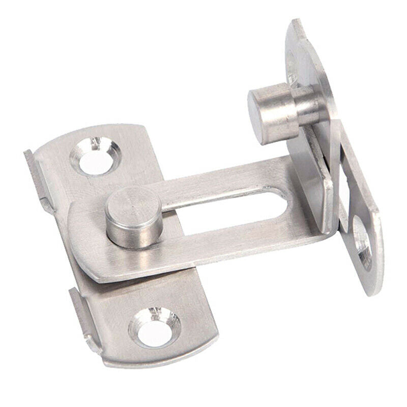 Stainless Steel 90 Degree Door Clasp Lock Shift Door Buckle Door Latch Do.l8
