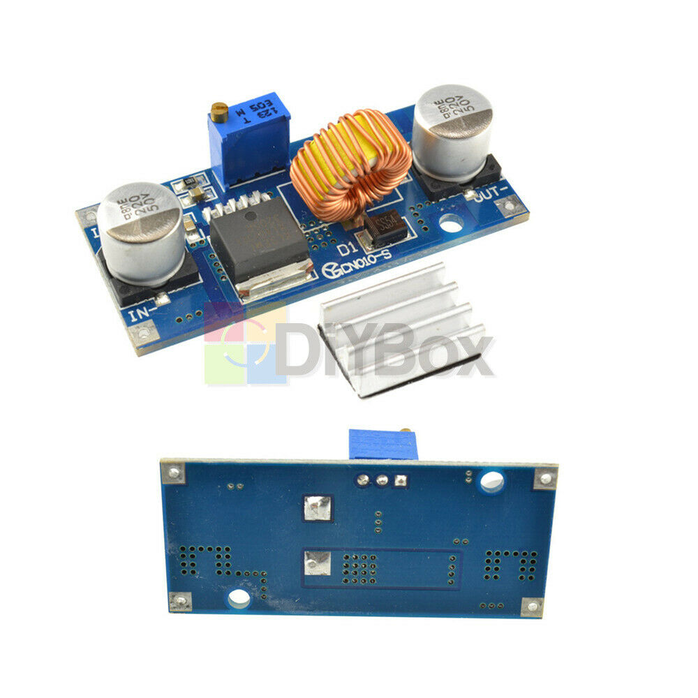 2PCS 5A XL4015 DC-DC adjustable step-down module 4~38V 96% NEW