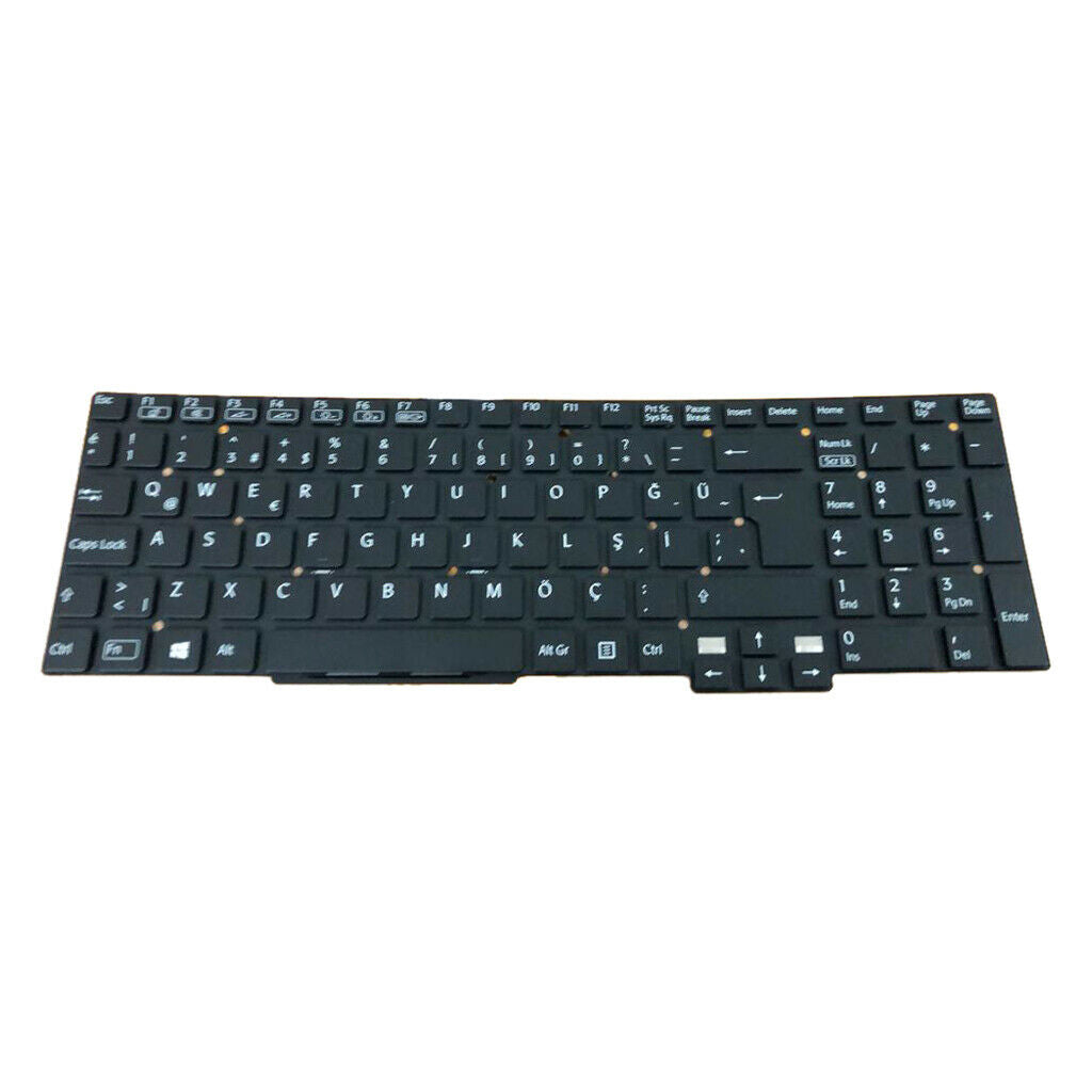Black TR Layout With Backlit Keyobard for Sony SVT15 SVT15117CXS Laptop