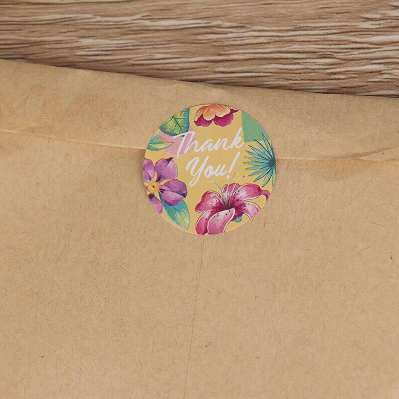 500Pcs/roll Animal flower Stickers for seal label scrapbooking Stationery.l8