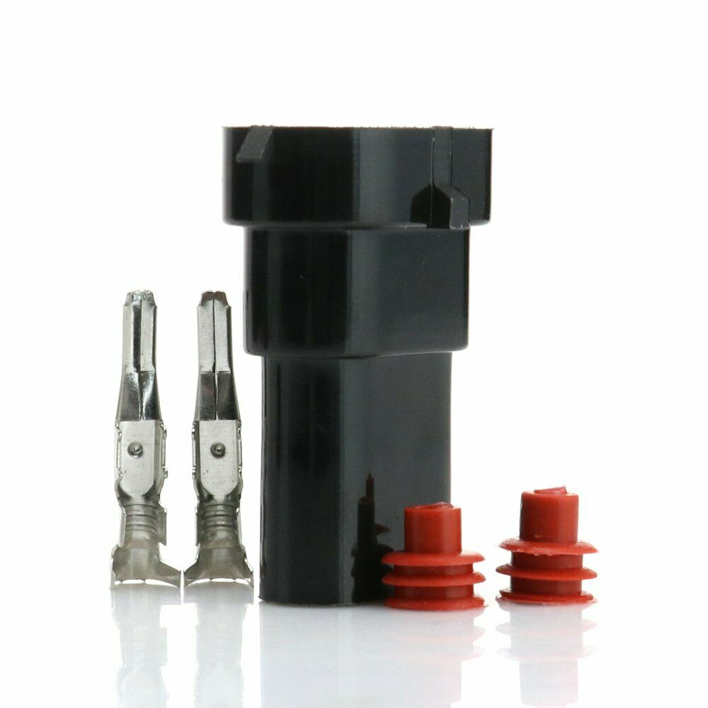 5X H8 H9 H11 880 881 Male Socket Connector HID Xenon Adapter Plug Waterproof
