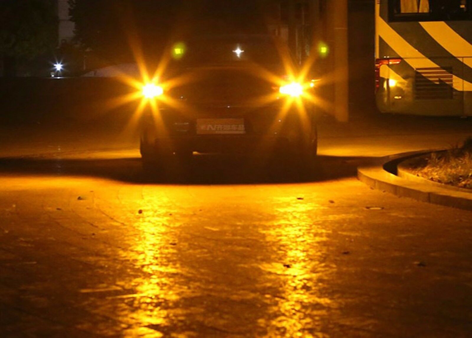 White PW24W LED Bulbs For BMW F30 3-Series Halogen DRL LED Daytime Running Light