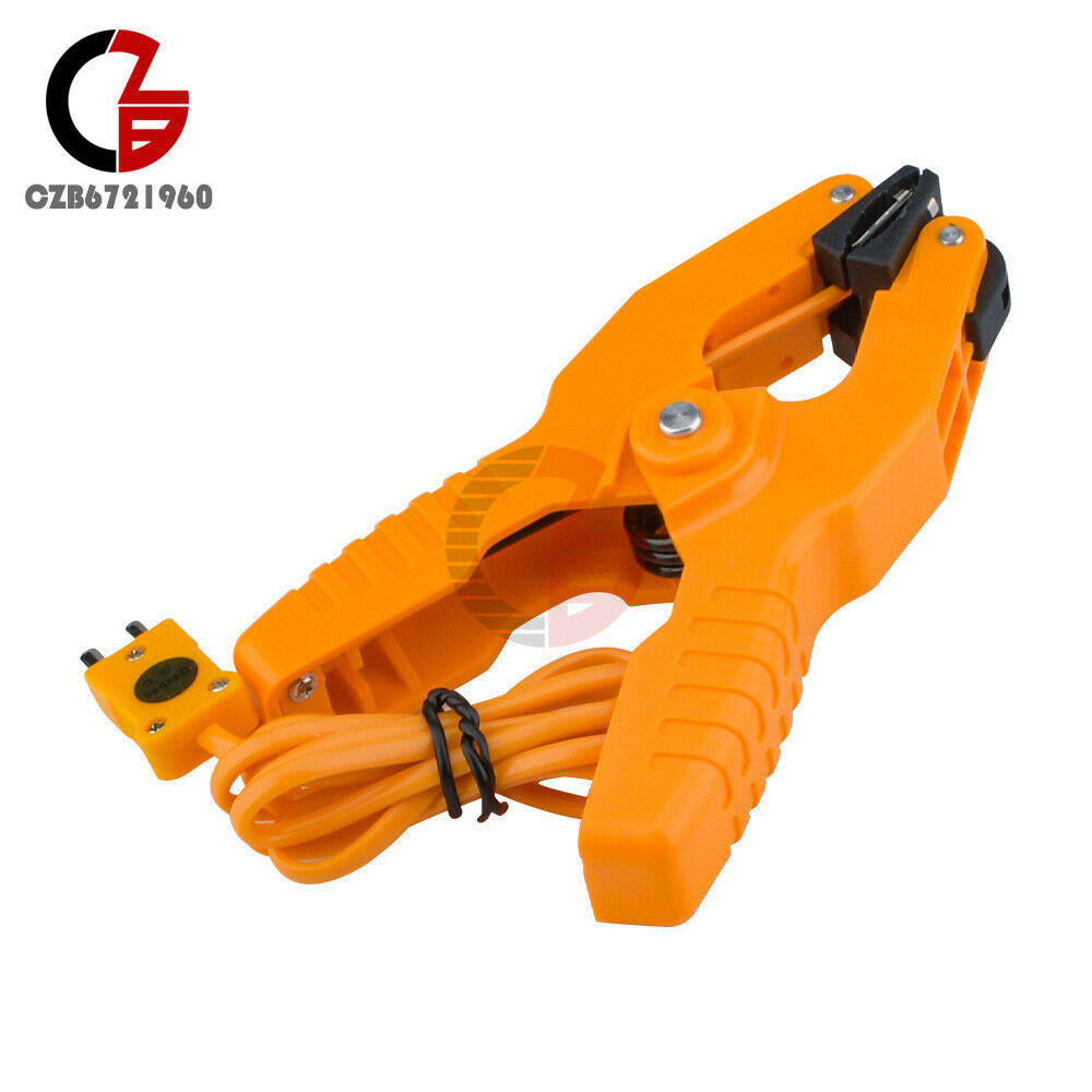 2X Pipe Clamp Temperature Lead K-Type Probe Thermocouple -40~200°C/393°F