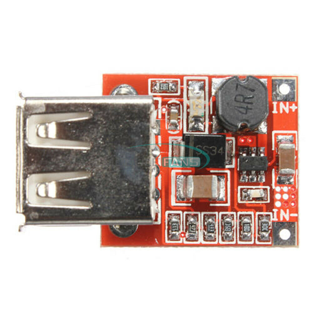 5PCS 3V to 5V 1A Step Up Boost USB Charger For Phone DC-DC Converter Module
