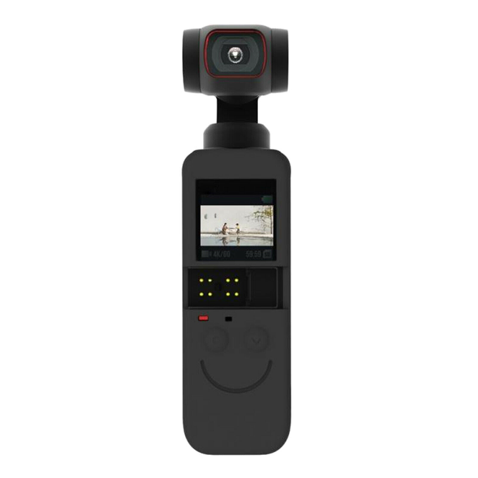 2 in1 Soft Silicone Lanyard Camera Protective Cover for DJI OSMO Pocket 2