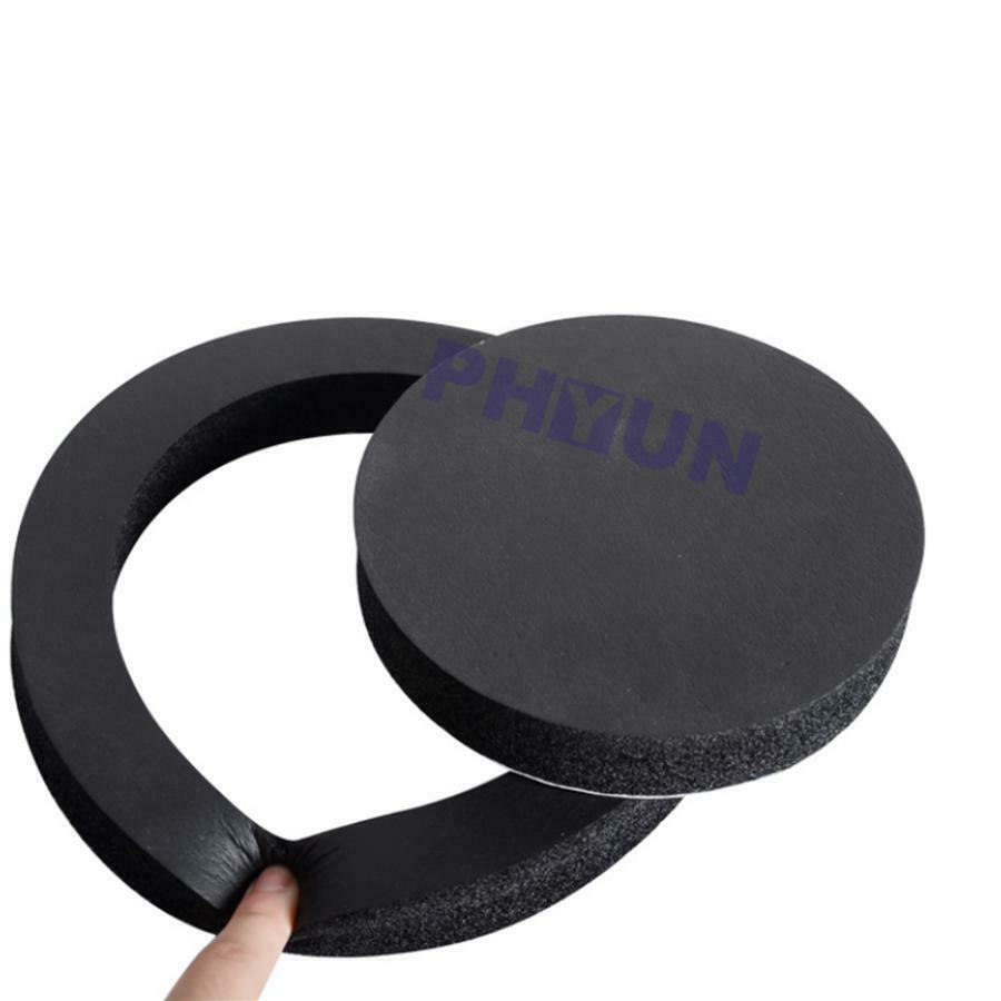 4 Pcs 6.5 in Rubber Foam Car Speakers Soundproof Cotton Rings Beautify the Sound