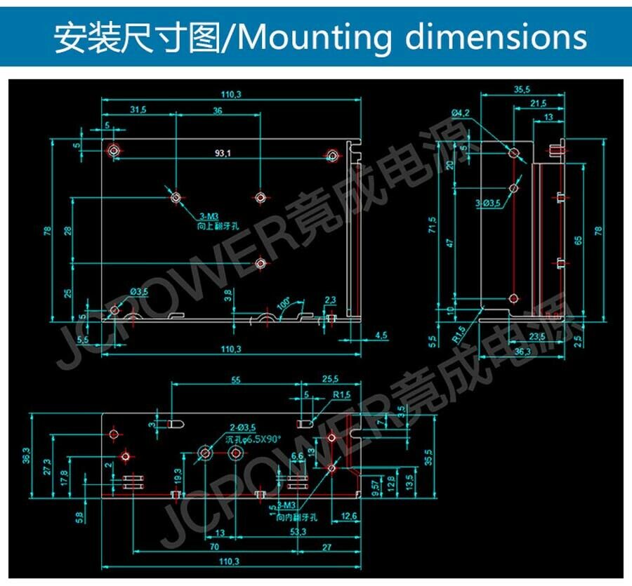 12V 5A 60W DC Regulated Switching Power Supply PSU Transformer LED Strip Monitor