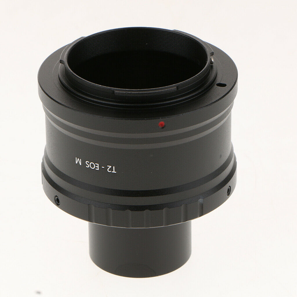 T2 T-ring for Canon EF-M Mirrorless Camera + M42 to 31.7mm/1.25'' Telescope