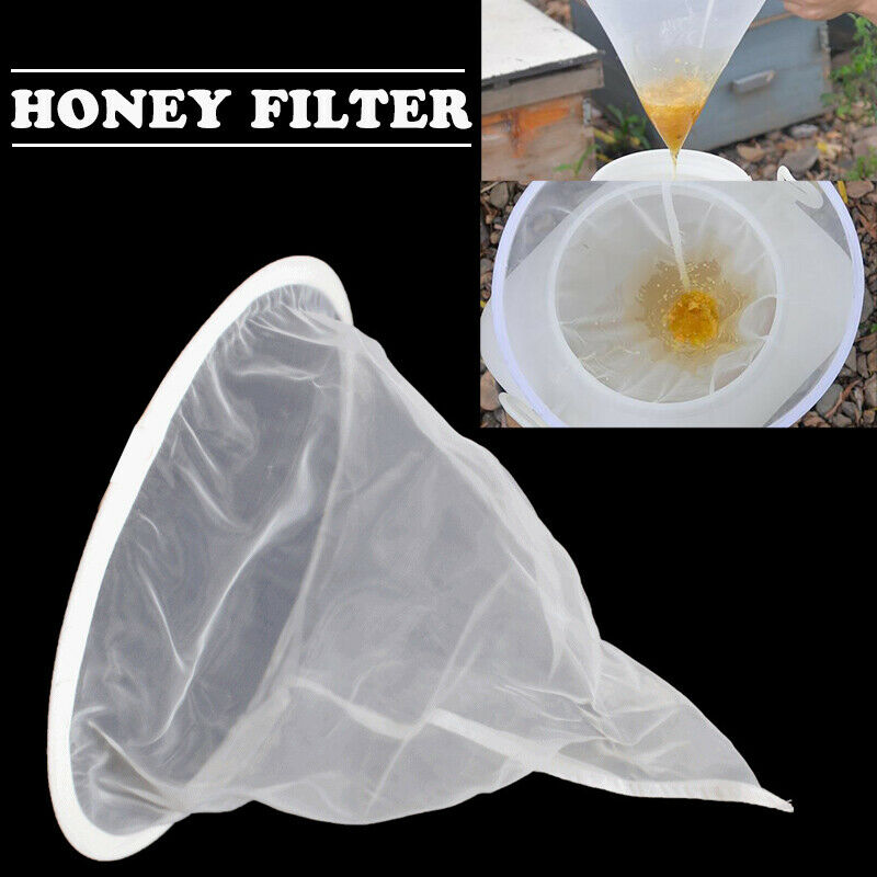 Honeycomb Filter Tool Bee Honey Filter Beekeeping Screen Garden Equipment