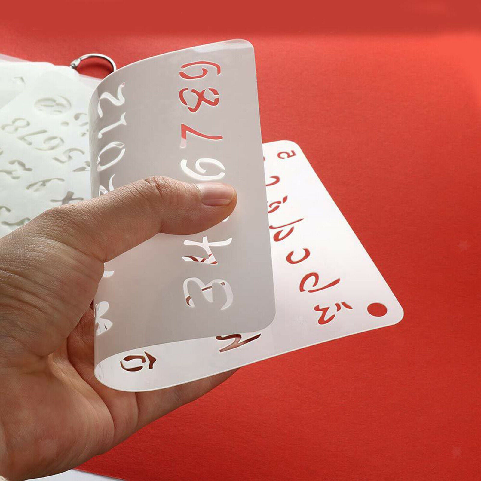 12x5x8 Inch Letter And Number Templates for Journal Diary 5 "x 8" 5x8