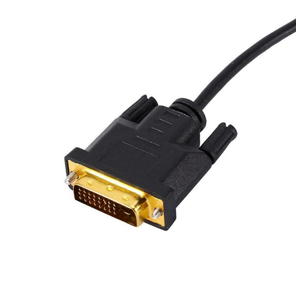 1080p DVI-I 24+5 Pin Male To VGA 15Pin Male Active Cable Adapter Converter