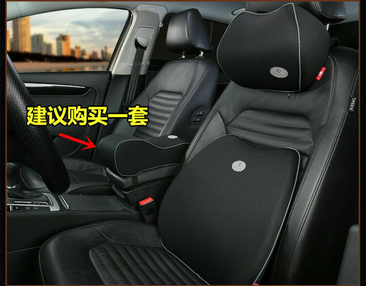 1PC Car Armrest Pad Pillow Super Soft Cover Center Console Arm Rest Seat Box Pad