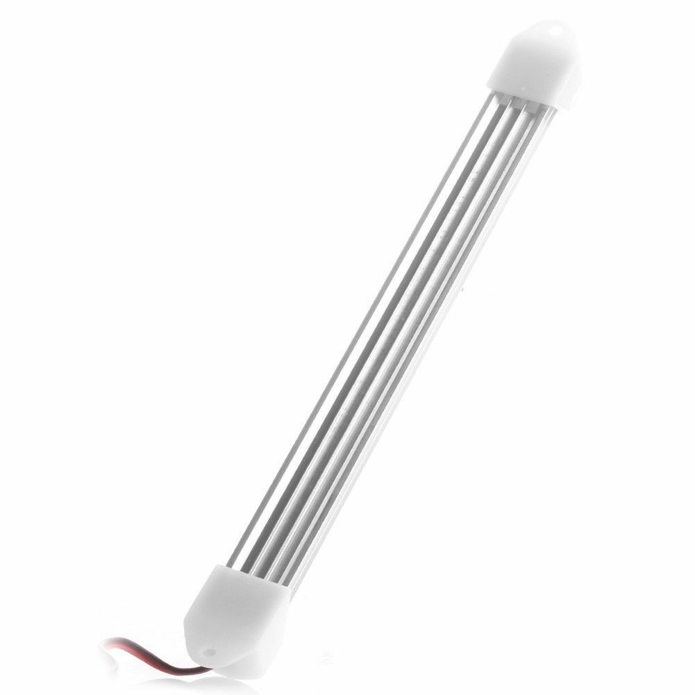 2X Blanc 5630 12LED Voiture LED SMD Eclairage Habitacle Barre Tube Bande Bateau