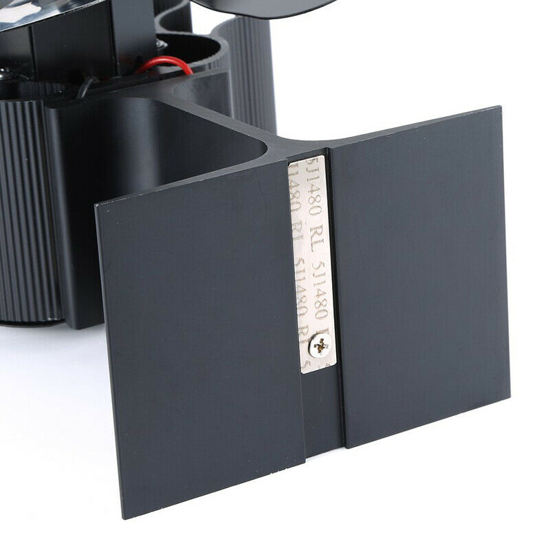5-Blade Heat Powered Wood Stove Fan Log Wood Burner Top Eco Fireplace Fan