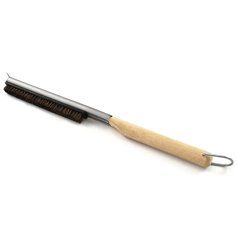 20.9" 53cm Pizza Oven Stone Brush Scraper BBQ Cleaner Barbecue Oven BrushesY SJ