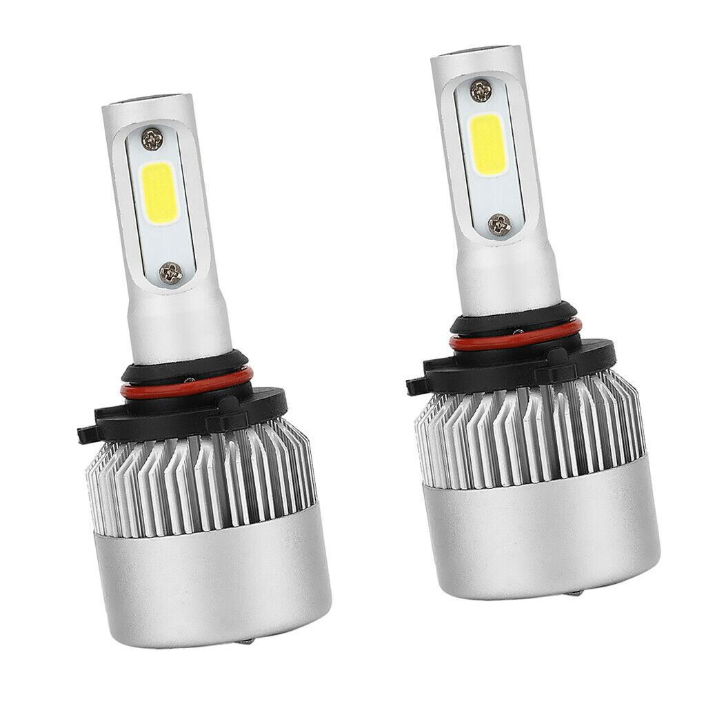 2 Piece LED Headlight Bulbs 6000K Conversion Kit 9006 HB4 72W 7200LM