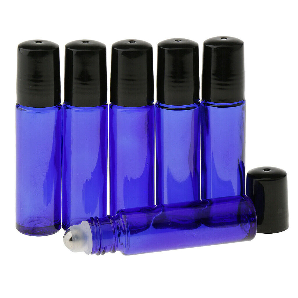 Set of 3 10ml Empty Travel Bottles Tubes Containers for Oils Aromatherapy