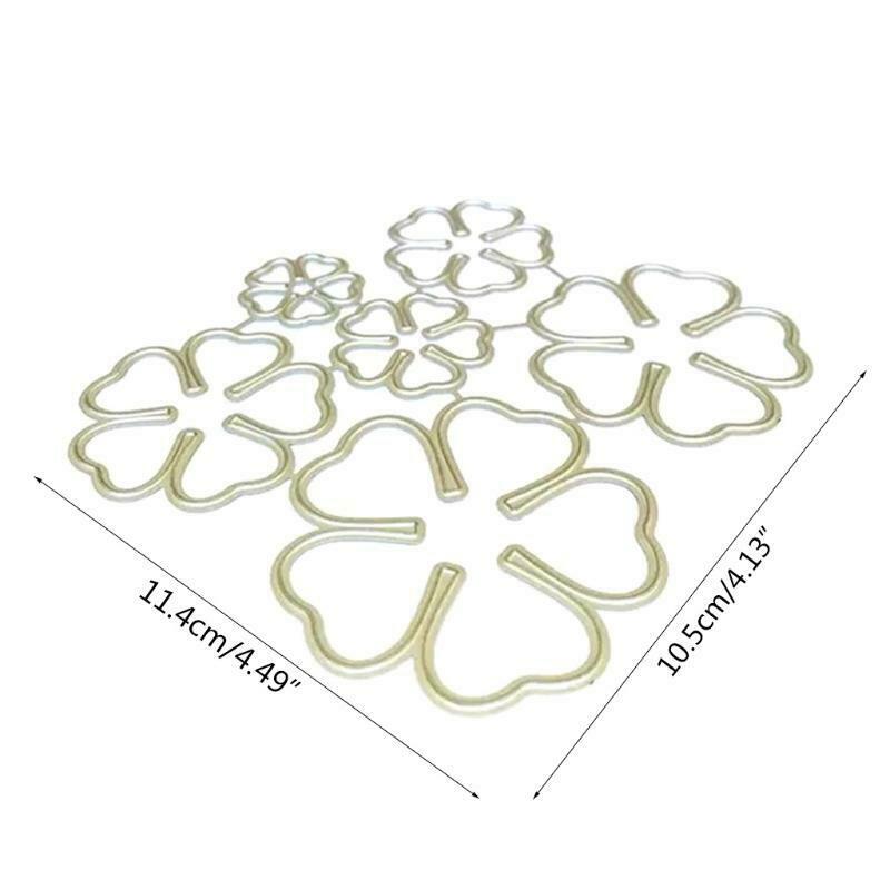 6pc/Set Flowers Die Cuts Stencil Flowers Combination Embossing Puzzle Stencils