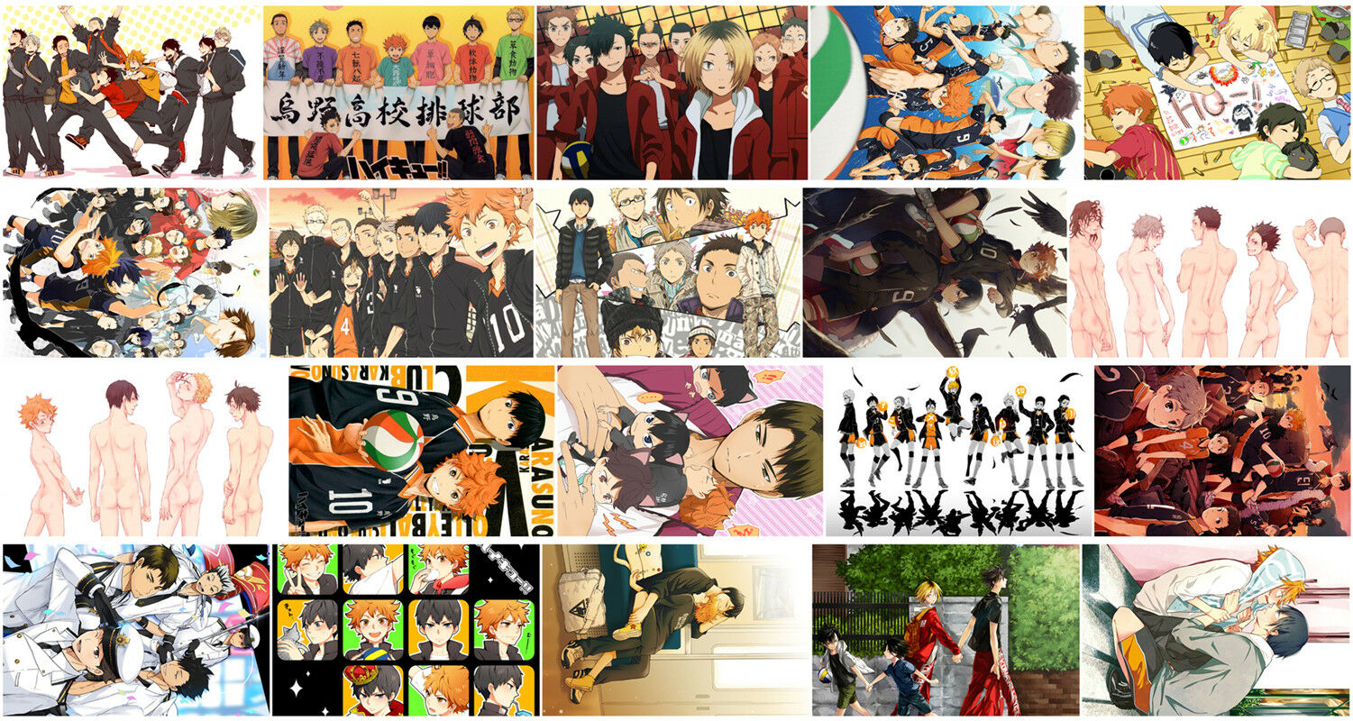 20pcs/set Haikyuu!! Haikyuu Anime manga Card Paster IC Card Stickers A015