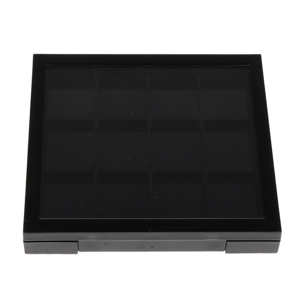 4Piece DIY Plastic Empty Makeup Eyeshadow Palette for Blush Powder Pigment