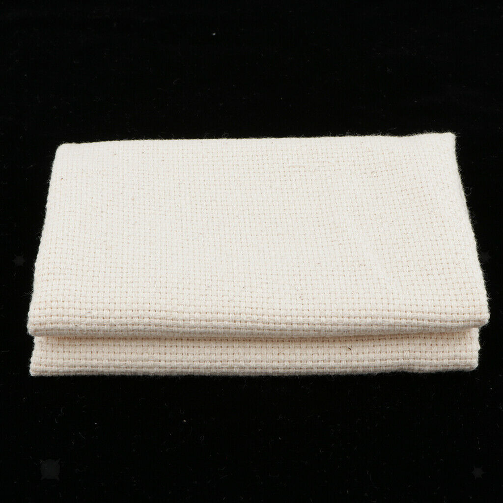 Monk's Cloth Classic Reserve Aida Cloth for DIY Punch Needle Craft 26x20''