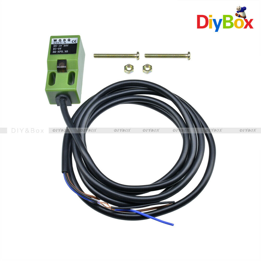 12V 300MA SN04-N Inductance Proximity Switch 3 Wire NPN Normally 18*18*36mm