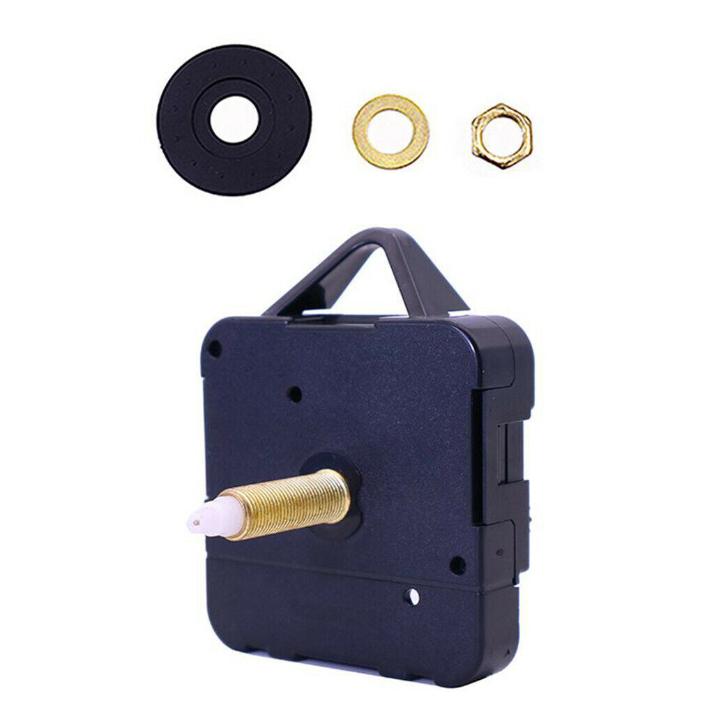 Quartz Wall Clock, Movement, Black Hands Mechanism, Repair Spare Parts Kit
