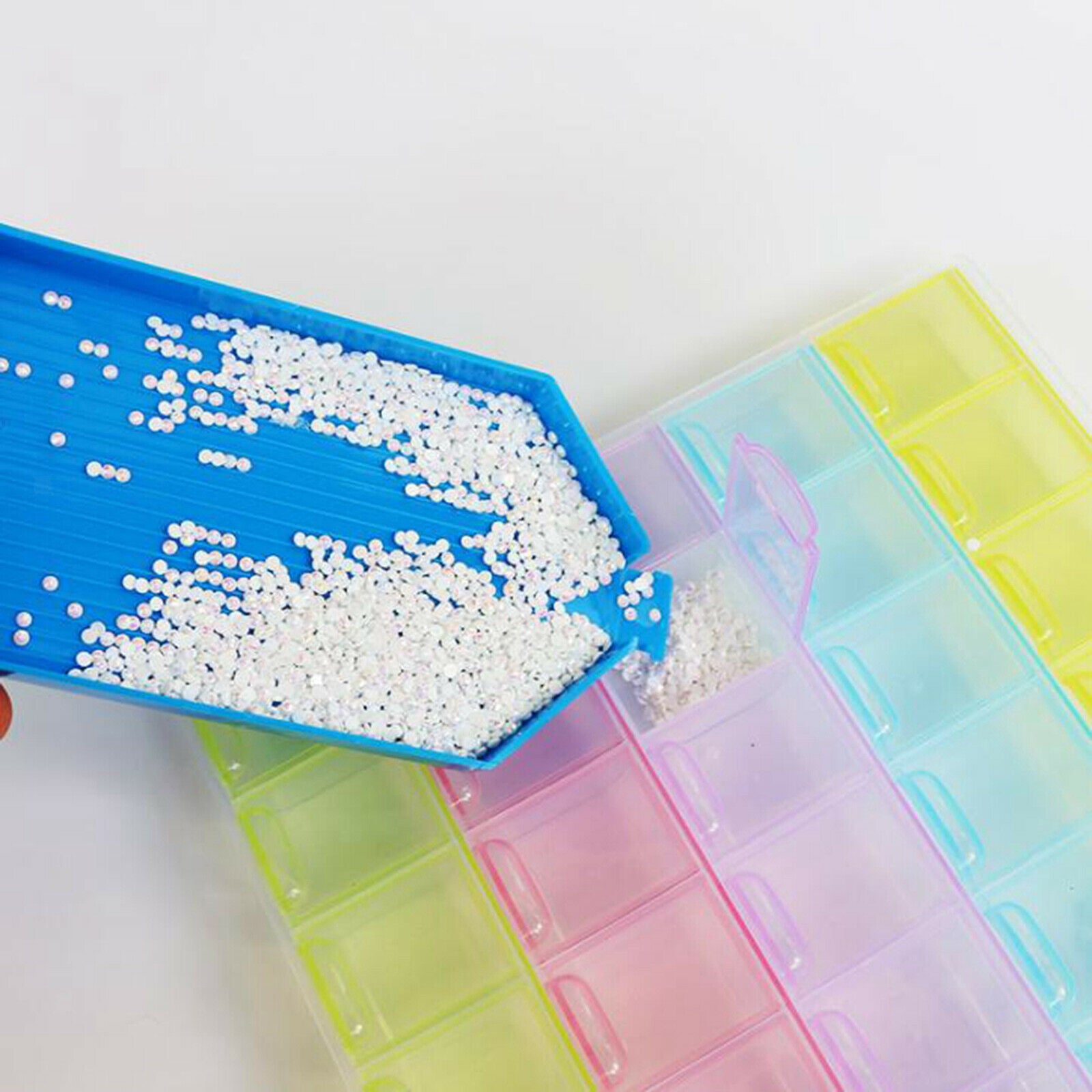 35Pieces Diamond Painting Tools Kit Painting Drill Pens Sticky Clay Tool