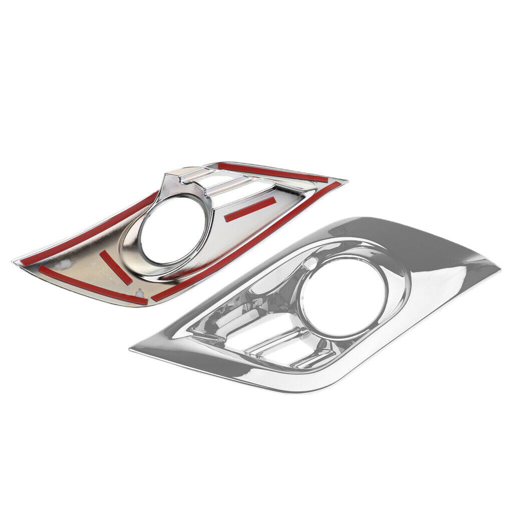 4 Pieces Front Rear Fog Light Frame Cover Trim Protector for Buick Envision