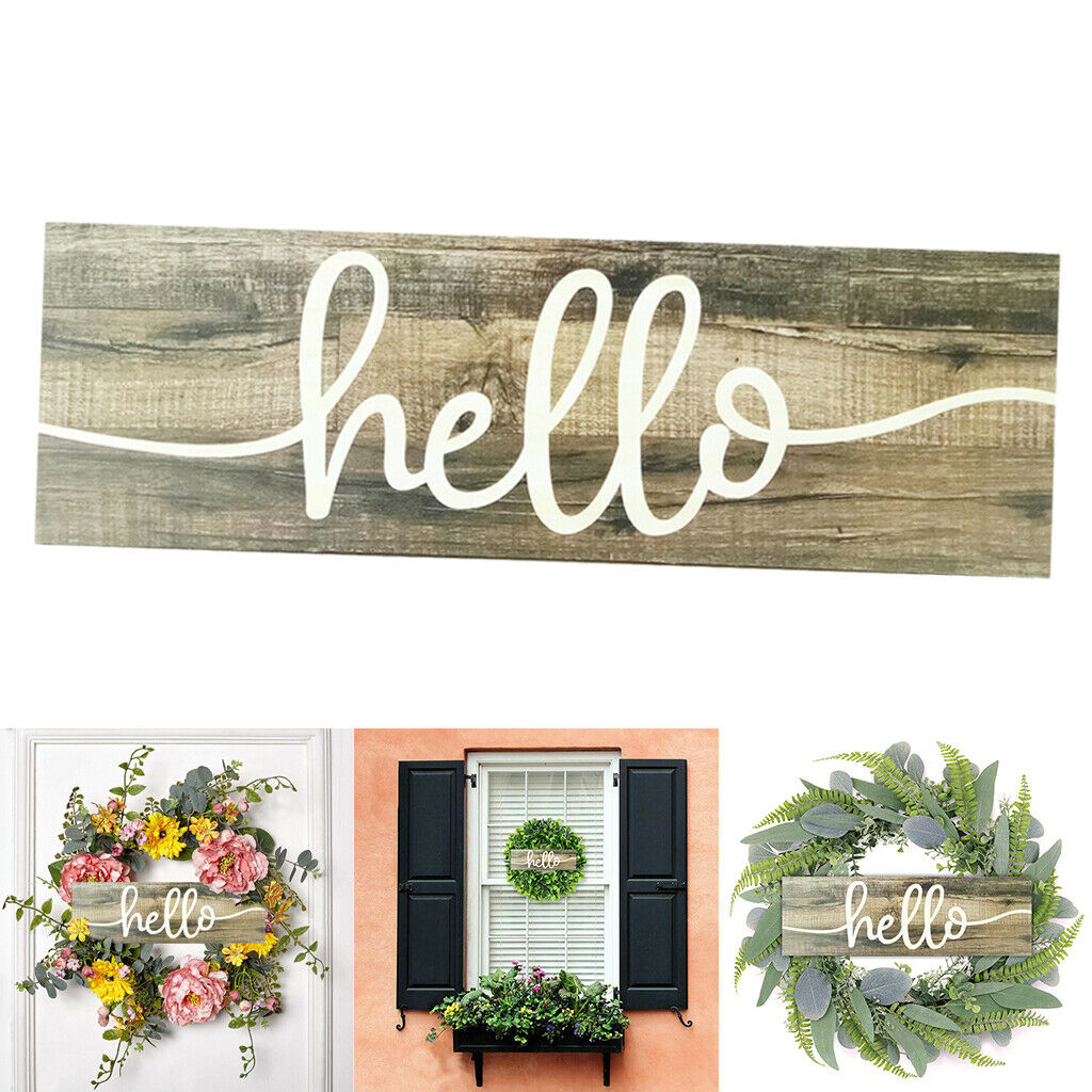 Solid Chic Sign Handmade Wood Poster Wall Art Decors for Restaurant Room