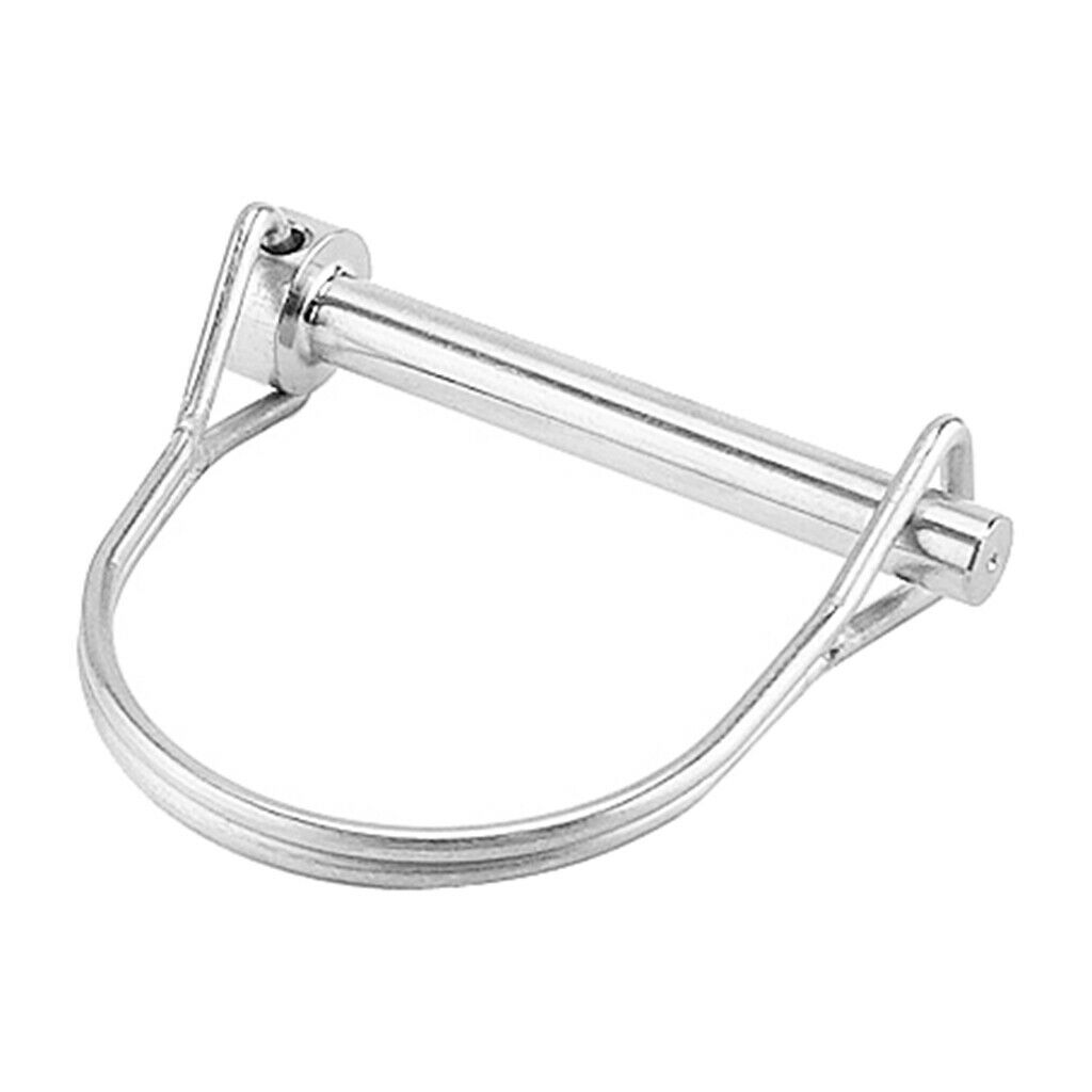 New 5x50mm 316 SS Round Arch Spring Lock Pin For Vehicle Yacht Hardware
