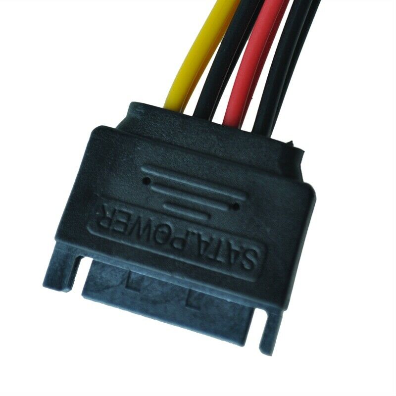 6in SATA Power Y Splitter Cable Adapter - M/F (Power Cable) U3L3