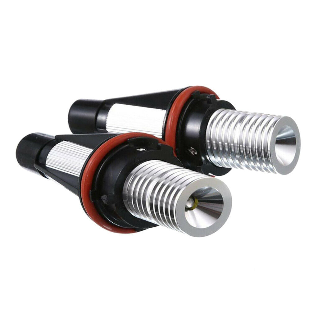 2x 10W Car Angel Eye LED Headlight For BMW E39 E59 E53 E60 E31 E63 E64