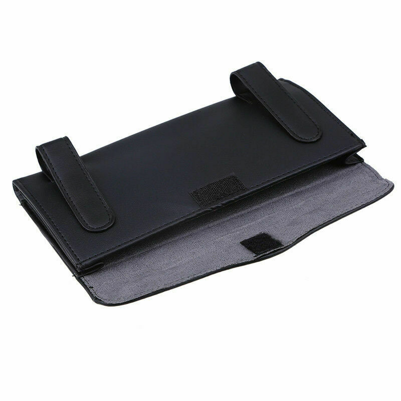 Car Visor Napkin Paper Tissue Box Bag Holder Case Sunglasses Storage Organizer