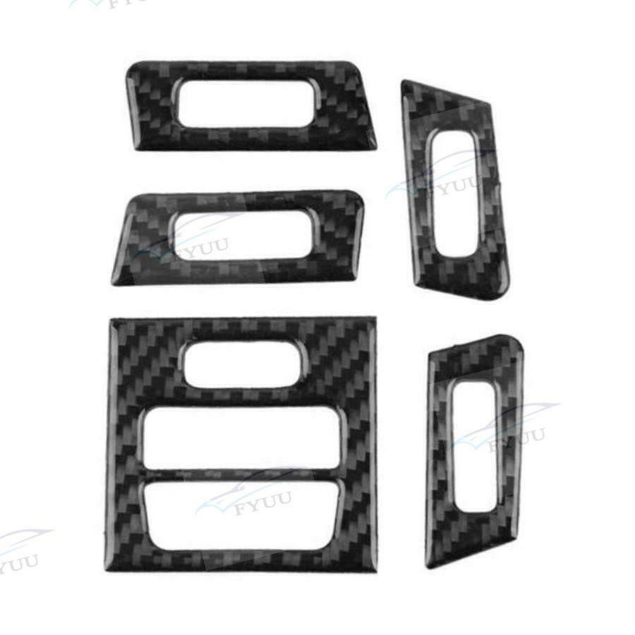 Carbon Fiber Air Vent Outlet Cover Trim For BMW 3 Series E90 E92 E93 2005-2012
