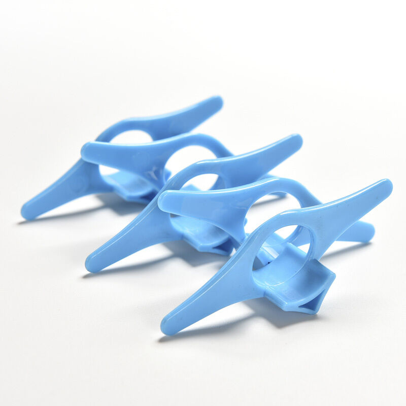 Blue 5 Pcs Thumb Thing Book Page Holder Various Function Bookmar.l8